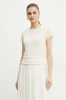 Marella tricou QUORUM femei, culoarea bej, 2513361195200 imagine