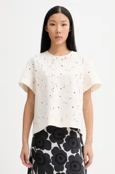 Marimekko bluza de femei din bumbac imagine