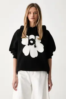 Marimekko hanorac cu gluga pentru femei cu bumbac imagine