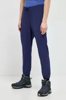 Marmot pantaloni de exterior Elda culoarea albastru marin, neted imagine
