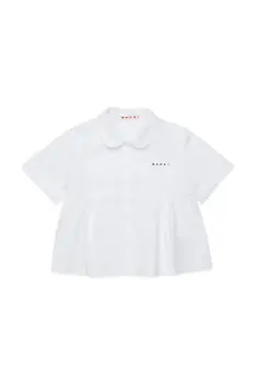 Marni bluza tip camasa pentru copii, din bumbac MC121F SHIRT imagine