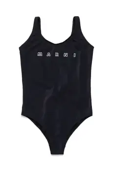 Marni costum de baie dintr-o bucata pentru copii MM20F SWIMSUIT culoarea negru, M01350 imagine