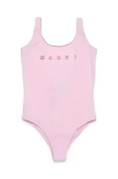 Marni costum de baie dintr-o bucata pentru copii MM20F SWIMSUIT culoarea roz, M01350 imagine
