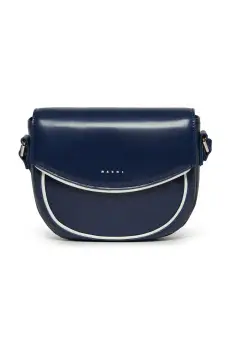 Marni geanta fete MW94F SMILE BAG BAGS culoarea bleumarin, M01476 imagine