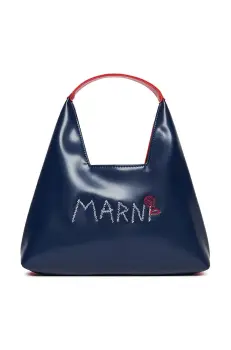 Marni geanta fete MW96F DIAMOND BAG BAGS culoarea bleumarin, M01478 imagine