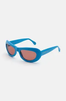 Marni ochelari de soare Field Of Rushes Blue EYMRN00067.002.EZ5 imagine