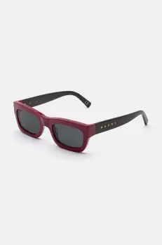 Marni ochelari de soare Kawasan Falls Bordeau culoarea bordo, EYMRN00019.004.KFK imagine
