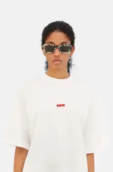 Marni ochelari de soare Lake Vostok Puma femei, culoarea negru, EYMRN00004.006.GS7 imagine