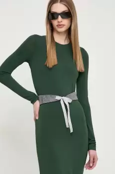 MAX&Co. curea femei, culoarea argintiu imagine