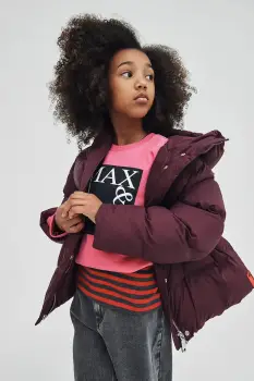 MAX&Co. geaca MAXJ38F JACKET culoarea bordo, MX0226 imagine