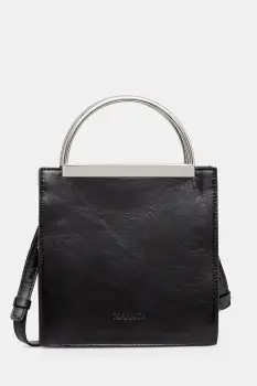 MAX&Co. geanta de piele culoarea negru, 2526516036200 imagine