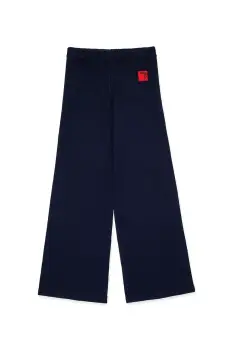 MAX&Co. pantaloni de lana pentru copii MAXP33F TROUSERS albastru marin neted MX0257 imagine