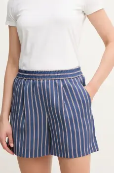 MAX&Co. pantaloni scurti femei, cu imprimeu, high waist, 2516141013200 imagine