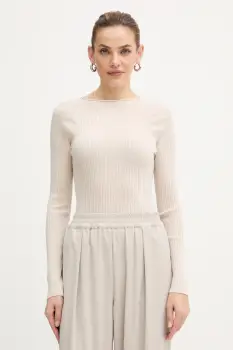 MAX&Co. pulover de lana culoarea bej, light, 2526366134200 imagine