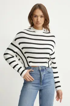 MAX&Co. pulover femei, culoarea alb, 2516361011200 imagine