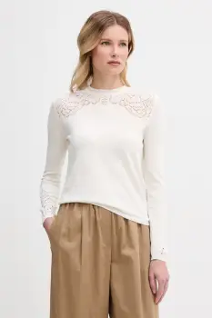 Max&Co. pulover pentru femei, din bumbac MCONATALE imagine