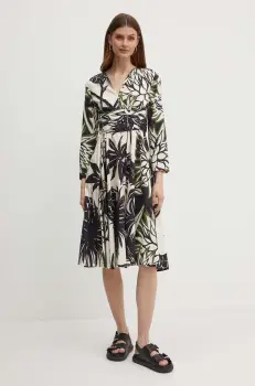 MAX&Co. rochie din bumbac mini, evazati, 2416221154200 2416220000000 imagine