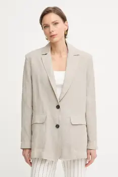 Max&Co. sacou cu un singur rand de nasturi de dama din in MCOSTAMPA imagine