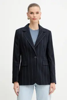 MAX&Co. sacou culoarea bleumarin, un singur rand de nasturi, cu model, 2526046033200 imagine