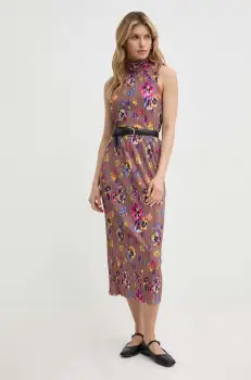 MAX&Co. set bluza si fusta culoarea maro, 2416631014200 2416630000000 imagine