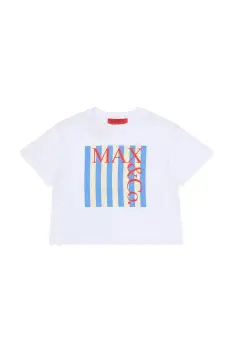 MAX&Co. tricou de bumbac pentru copii MAXT31F T-SHIRT imagine