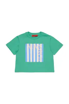 MAX&Co. tricou de bumbac pentru copii MAXT31F T-SHIRT imagine