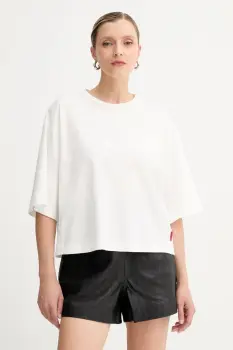 MAX&Co. tricou din bumbac culoarea alb, 2526976023200 imagine