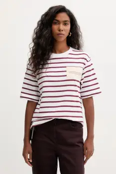 MAX&Co. tricou din bumbac culoarea alb, 2528976021200 imagine