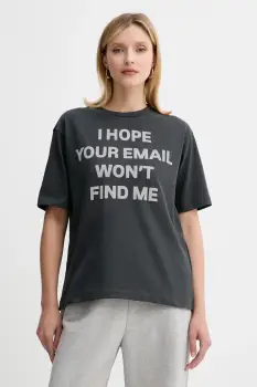 MAX&Co. tricou din bumbac culoarea gri, 2528976032200 imagine