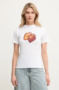 MAX&Co. tricou din bumbac femei, culoarea alb, 2516941094200 imagine