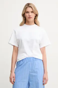 MAX&Co. tricou din bumbac femei, culoarea alb, 2516971024200 imagine