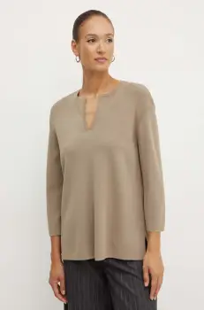 Max Mara Leisure pulover culoarea bej, light, 2426366037600 imagine