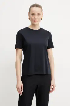 Max Mara Leisure tricou femei, culoarea albastru marin, 2516941067600 imagine