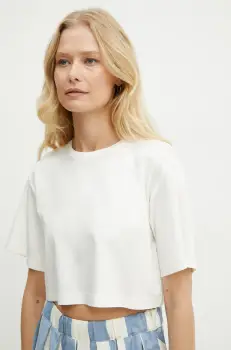 Max Mara Leisure tricou femei, culoarea bej, 2516941098600 imagine