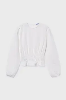 Mayoral bluza copii culoarea alb, cu imprimeu, 7196 imagine