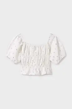 Mayoral bluza copii culoarea bej, 6025 imagine