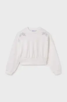 Mayoral bluza copii culoarea bej, cu imprimeu, 6401 imagine