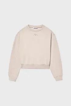 Mayoral bluza copii culoarea bej, uni, 7422 imagine