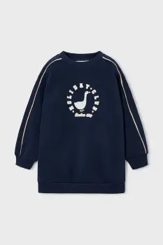 Mayoral bluza copii culoarea bleumarin, cu imprimeu, 4931 imagine