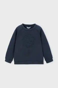 Mayoral bluza copii culoarea bleumarin, uni, 4405 imagine
