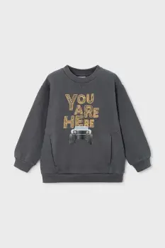 Mayoral bluza copii culoarea gri, cu imprimeu, 4404 imagine