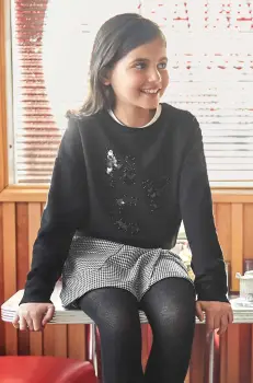 Mayoral bluza copii culoarea negru, cu imprimeu, 7472 imagine