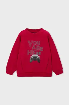 Mayoral bluza copii culoarea rosu, cu imprimeu, 4404 imagine