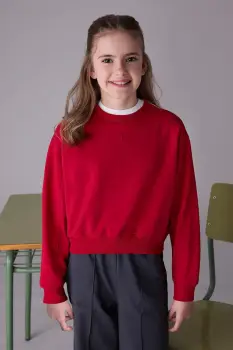 Mayoral bluza copii culoarea rosu, uni, 7422 imagine