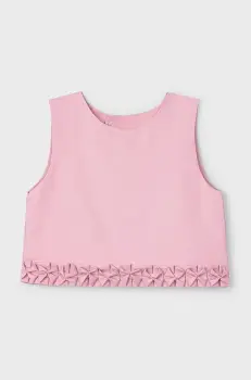 Mayoral bluza copii culoarea roz, cu imprimeu, 3022 imagine