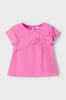 Mayoral bluza copii culoarea roz, neted, 3182 imagine