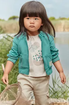 Mayoral bluza copii culoarea turcoaz, neted, 1462 imagine