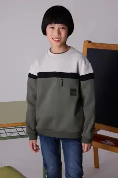 Mayoral bluza copii culoarea verde, uni, 7406 imagine