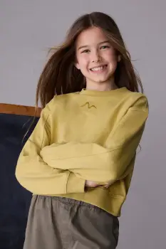 Mayoral bluza copii culoarea verde, uni, 7422 imagine