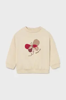 Mayoral bluza culoarea bej, cu imprimeu, 2430 imagine